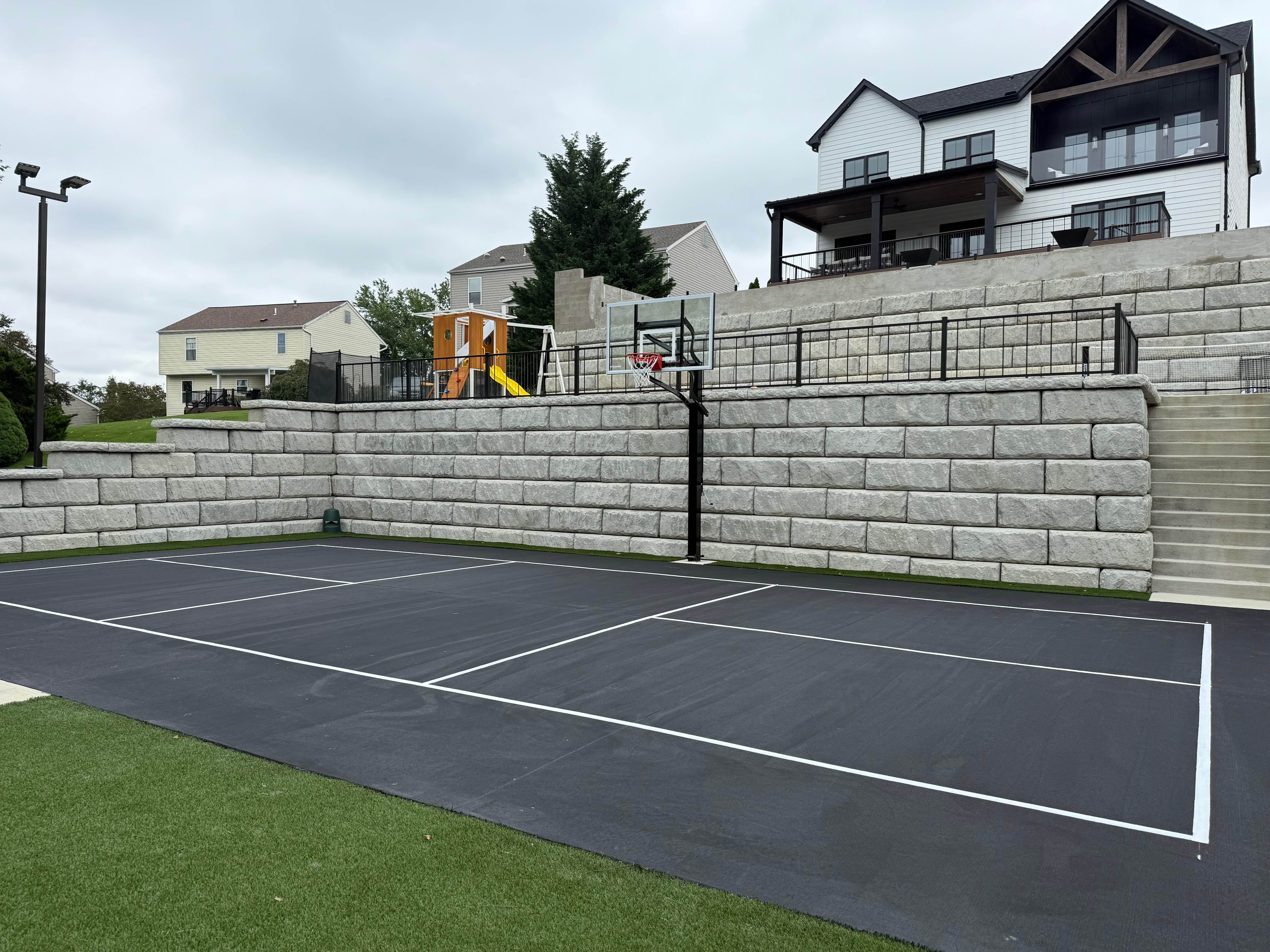 Pickleball court surface